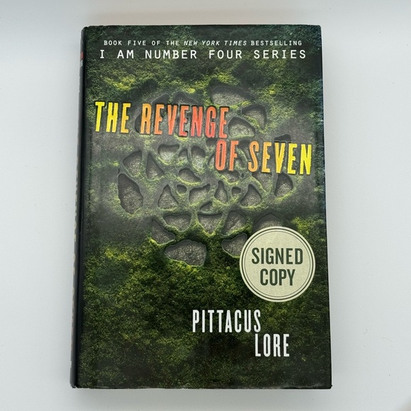 Other - The Revenge of Seven by Pittacus Lore - Hardcover Signed Copy